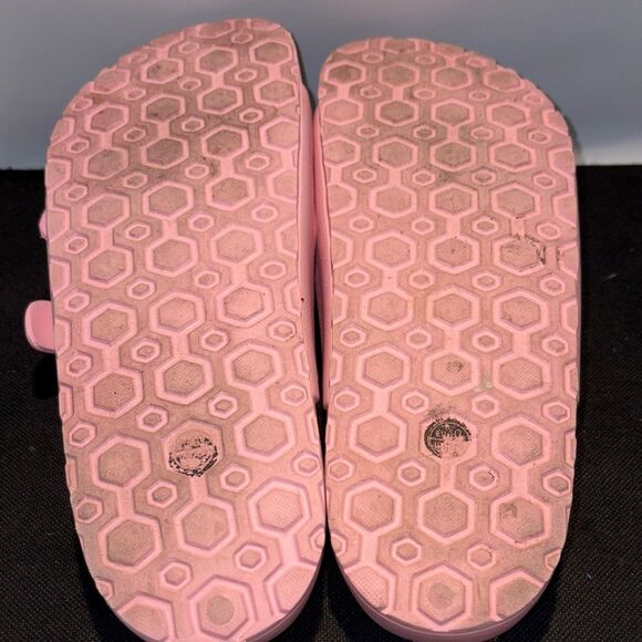 Women's Pink Double Strap Sandals - Picture 8 of 8